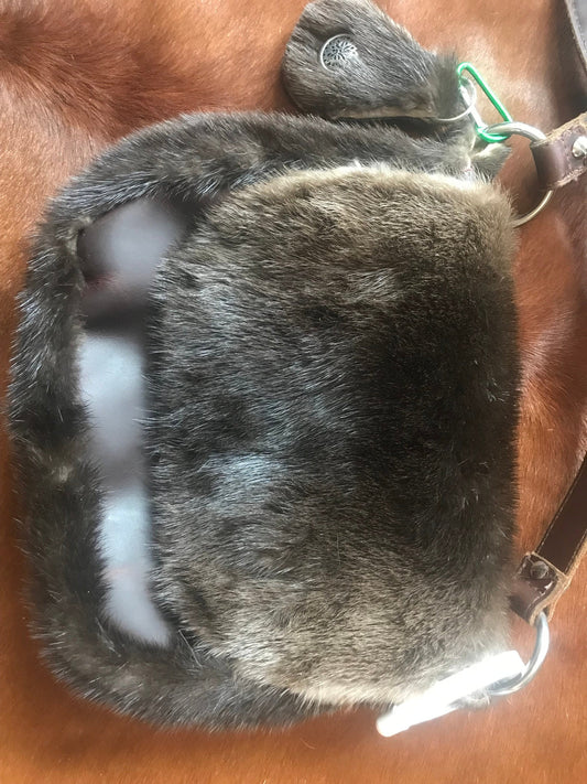 Mountain Man Possible Bag, Shooting bag, Otter fur bag, Muzzleloader bag, Otter, Otter hide Bag, Magnetic enclosure
