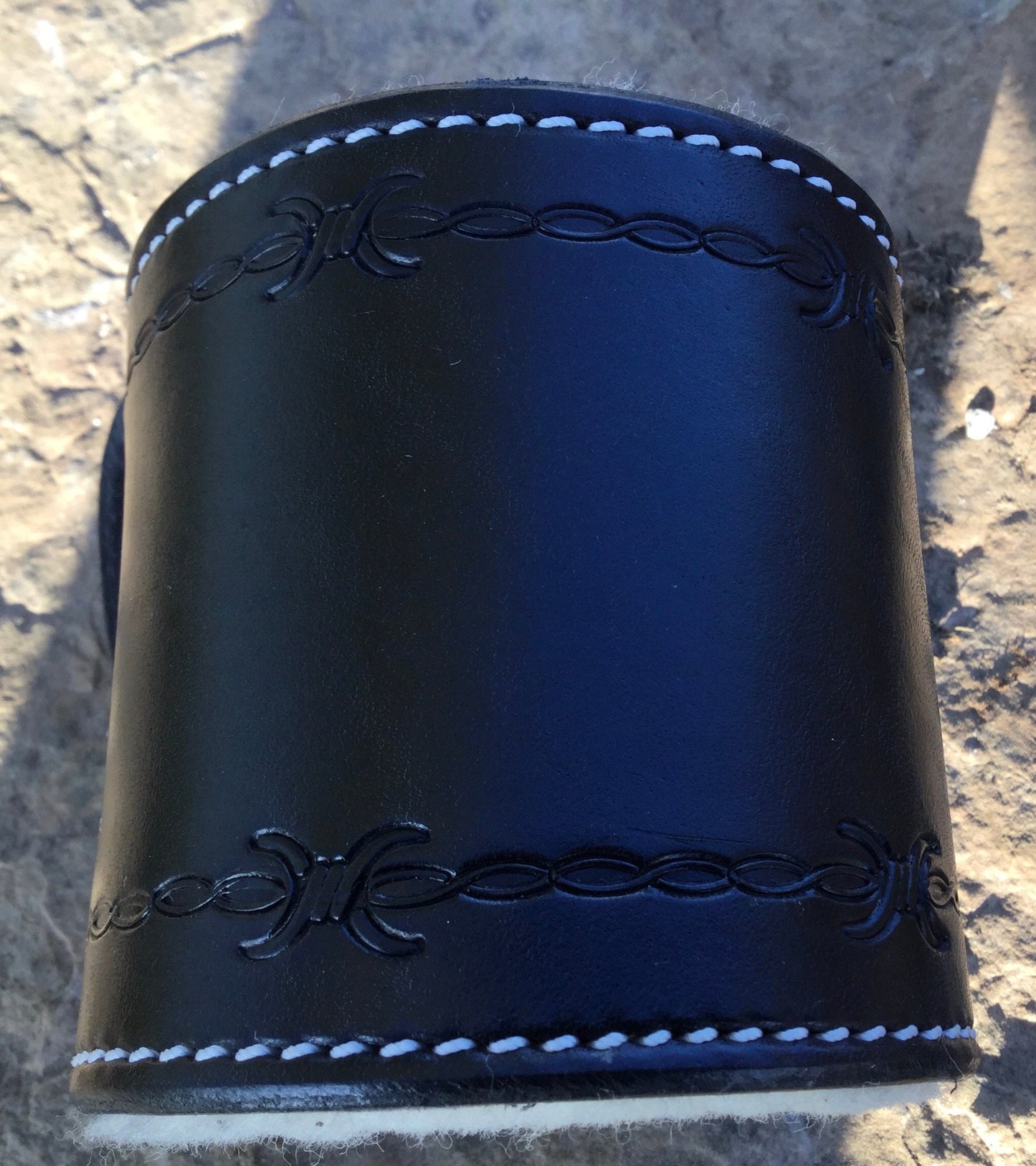 Leather Insulated Coozie, Cowboy Coozie, Drink holder, insulated drink holder, leather Drink holder, Coozie, Stocking Stuffer, Gift For Him