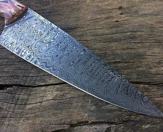 Large Damascus Chef Knife
