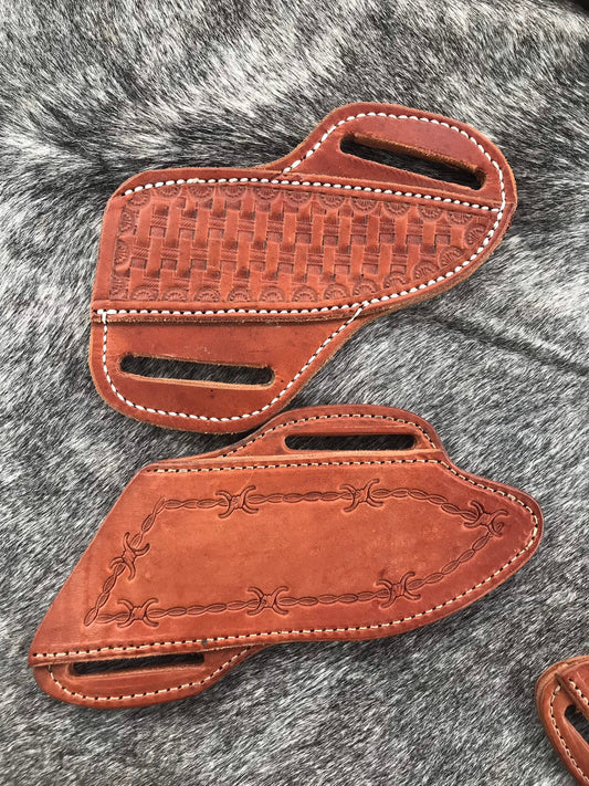 Crossdraw knife Sheath many styles available with custom tooling