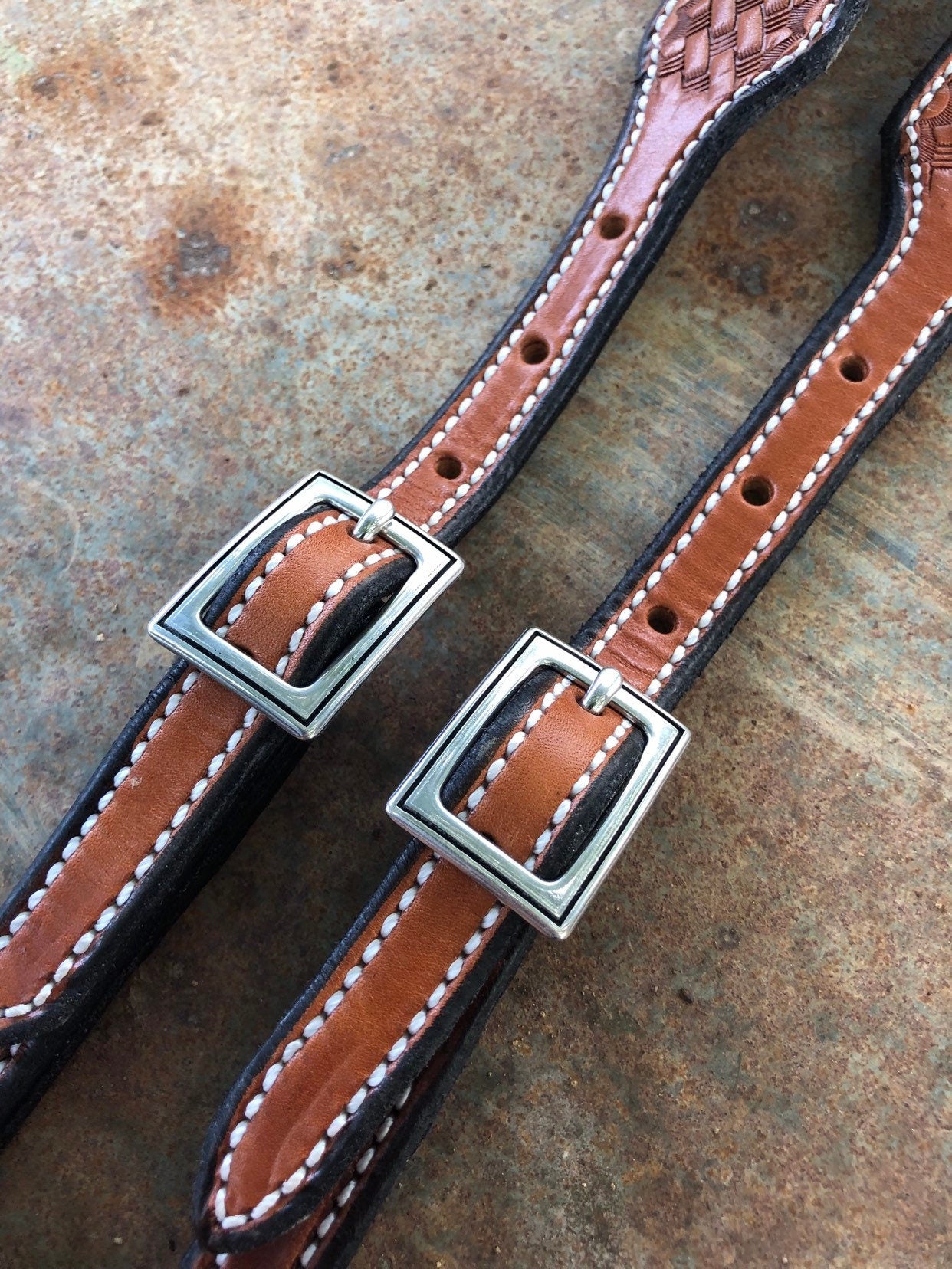 Handmade Embossed Western Belt Made from Saddle Leather – Rising Star Forge  and Leather Works