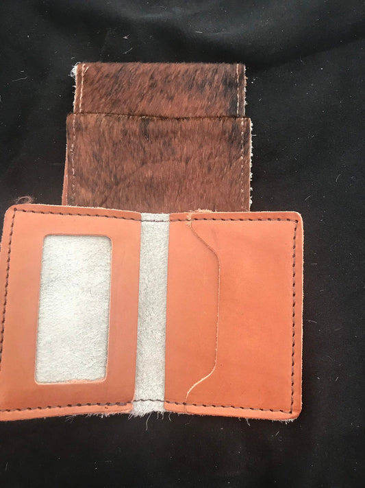 Hair on Hide Front Pocket Wallet