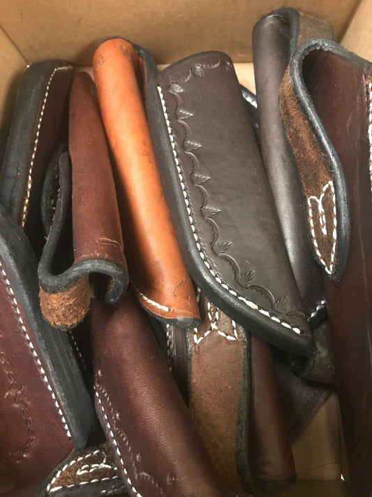Handmade Leather Knife sheath Wholesale Lot, Saddle Leather Sheaths, Knifemaker sheath, Vertical Knife Sheath, Wholesale Sheaths,Blademaker